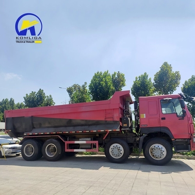 Camion HOWO d'occasion 6*4 371 ch U-Shaped Sinotruck Camion à décharge avec une capacité de charge élevée 21-30 t