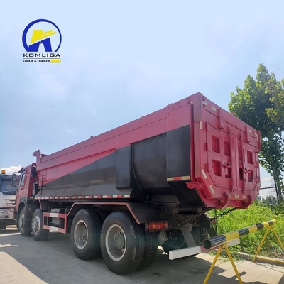 Camion HOWO d'occasion 6*4 371 ch U-Shaped Sinotruck Camion à décharge avec une capacité de charge élevée 21-30 t