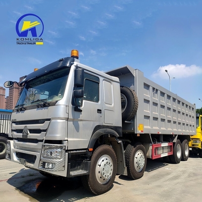 8X4 371HP HOWO Sino Dump Truck Truck utilisé avec remontage hydraulique