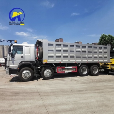 8X4 371HP HOWO Sino Dump Truck Truck utilisé avec remontage hydraulique