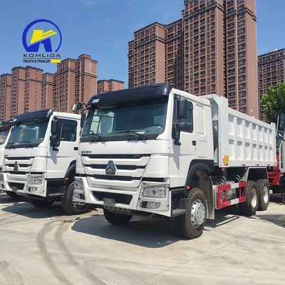 Camion Sino Camion déchargeur d'occasion HOWO 6X4 Camion de camion 375HP Camion à bascule Puissance de cheval 375HP