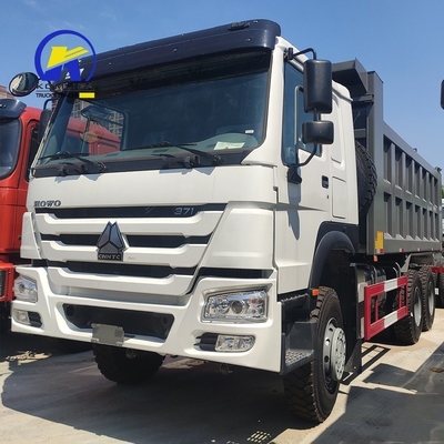 Camion Sino Camion déchargeur d'occasion HOWO 6X4 Camion de camion 375HP Camion à bascule Puissance de cheval 375HP
