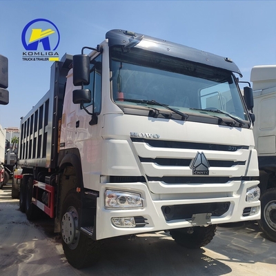 Camion Sino Camion déchargeur d'occasion HOWO 6X4 Camion de camion 375HP Camion à bascule Puissance de cheval 375HP