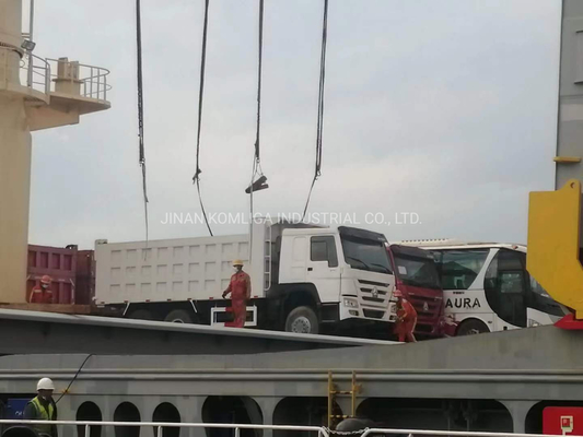 6×4 roue motrice Sinotruk HOWO et Shacman Dump Tipper Truck utilisé pour l'Éthiopie en 2017 2018