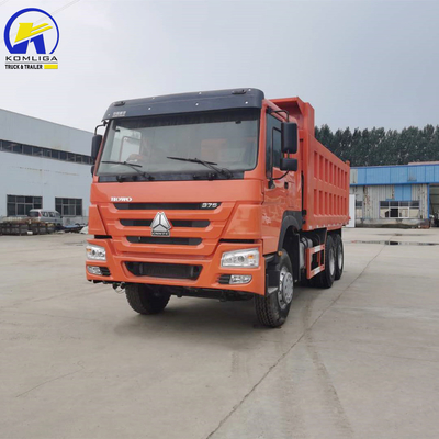 HOWO 20/30 Tonnes Dongfeng Dump Truck Harga Mt86 Transmission Hw19710 Cabine Un dormeur avec climatiseur