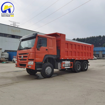 HOWO 20/30 Tonnes Dongfeng Dump Truck Harga Mt86 Transmission Hw19710 Cabine Un dormeur avec climatiseur