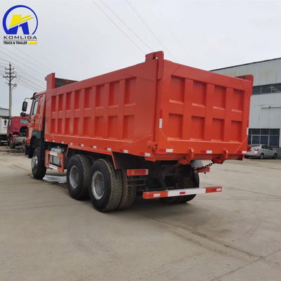 HOWO 20/30 Tonnes Dongfeng Dump Truck Harga Mt86 Transmission Hw19710 Cabine Un dormeur avec climatiseur