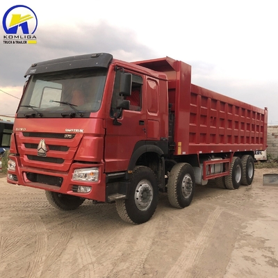 Sinotruck HOWO 8X4 camion à bascule utilisé Sinotruck camion-déchargeur avec système de direction Zf8118