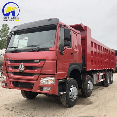 9 tonnes Capacité de chargement HOWO Sinotruk 12 roues camion de décharge 30 tonnes Levé par axe avant