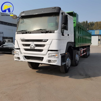 9 tonnes Capacité de chargement HOWO Sinotruk 12 roues camion de décharge 30 tonnes Levé par axe avant