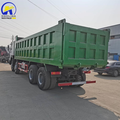 9 tonnes Capacité de chargement HOWO Sinotruk 12 roues camion de décharge 30 tonnes Levé par axe avant