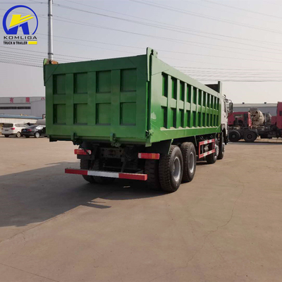 9 tonnes Capacité de chargement HOWO Sinotruk 12 roues camion de décharge 30 tonnes Levé par axe avant