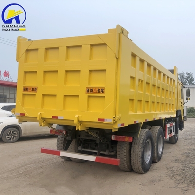 2016 Used Sino Dump Truck LHD Rhd Axe arrière Hc16 Moteur Wd615.47.D12.42 375 ch 371 ch
