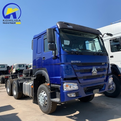 Utilisé Sinotruk HOWO 6X4 pneu 10 roues camion tracteur lourd avec boîte de vitesses Hw19710