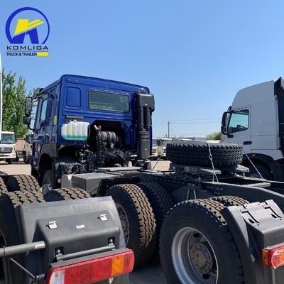 Utilisé Sinotruk HOWO 6X4 pneu 10 roues camion tracteur lourd avec boîte de vitesses Hw19710