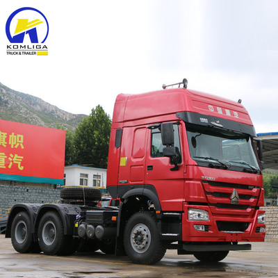 10 roues Tactor Truck Spécification pour le service après-vente Sinotruk HOWO Tactor 6X4