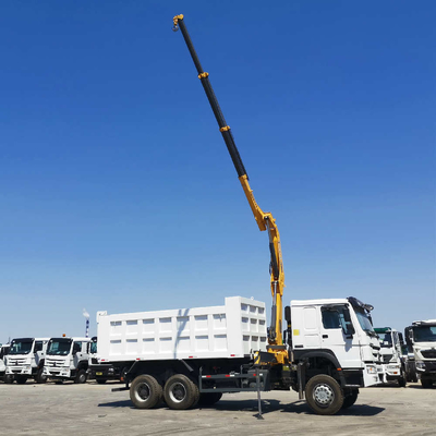 HF9 Axe avant HOWO Sino Dump Truck avec grue à prix abordable