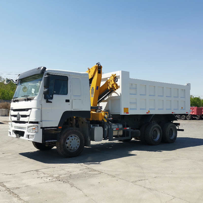 HF9 Axe avant HOWO Sino Dump Truck avec grue à prix abordable