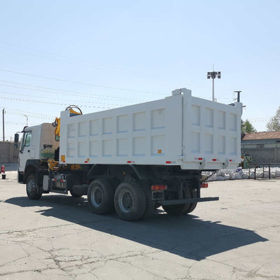 HF9 Axe avant HOWO Sino Dump Truck avec grue à prix abordable