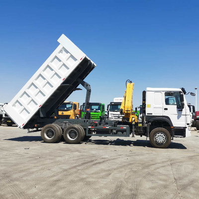HF9 Axe avant HOWO Sino Dump Truck avec grue à prix abordable