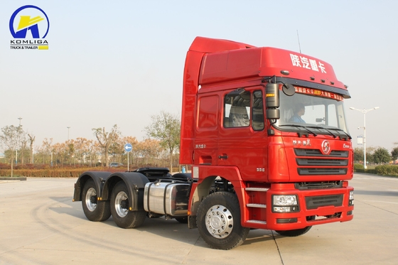 Camion à tracteur d'occasion Shacman F3000 6X4 40 Tons 336HP Camion à tête de remorque de tracteur à vendre