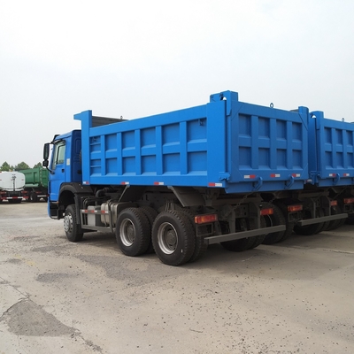 Transmission manuelle 6x4 Sinotruk HOWO Camion à décharge Camion à bascule 371HP 25 tonnes pour l'année 2022