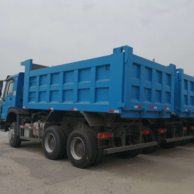Transmission manuelle 6x4 Sinotruk HOWO Camion à décharge Camion à bascule 371HP 25 tonnes pour l'année 2022