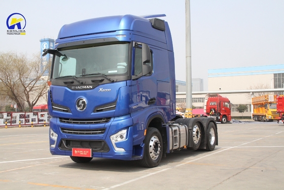 Shacman Expedition 6X4 camion tracteur avec une capacité de charge de 50 tonnes et 10 pneus utilisés