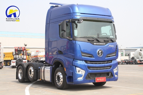Shacman Expedition 6X4 camion tracteur avec une capacité de charge de 50 tonnes et 10 pneus utilisés