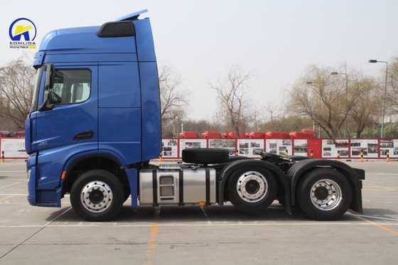Shacman Expedition 6X4 camion tracteur avec une capacité de charge de 50 tonnes et 10 pneus utilisés
