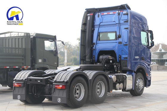 Shacman Expedition 6X4 camion tracteur avec une capacité de charge de 50 tonnes et 10 pneus utilisés