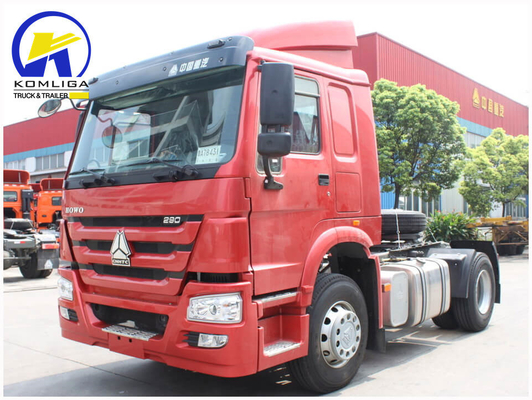 Sinotruck HOWO 4X2 6 roues à roues légères Tracteur à tête de camion avec 16 tonnes d'essieu arrière