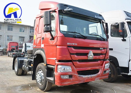 Sinotruck HOWO 4X2 6 roues à roues légères Tracteur à tête de camion avec 16 tonnes d'essieu arrière