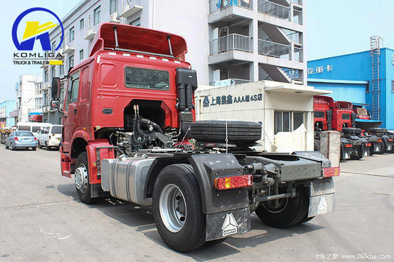 Sinotruck HOWO 4X2 6 roues à roues légères Tracteur à tête de camion avec 16 tonnes d'essieu arrière