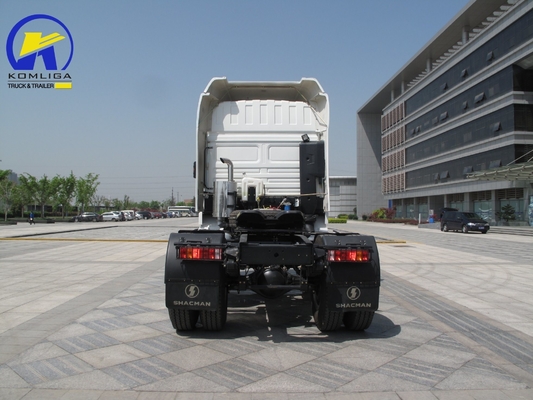 Boîte de vitesses diesel 2 engrenages arrière 3 essieux 6X4 Shancman Tracteur Truck Head F2000 F3000