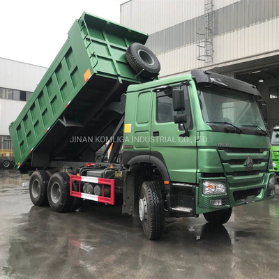 Camions à ordures Sinotruk HOWO 336HP Euro 2 Mode de levage avant Transmission manuelle