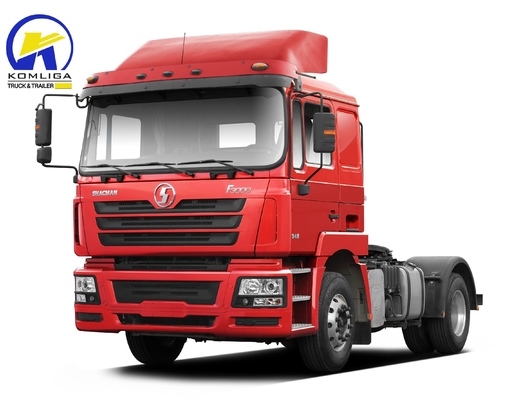 4X2 F3000 Shacman Tractor Truck avec un rapport de vitesse de 5,45 et un pétrolier en aluminium de 400 litres