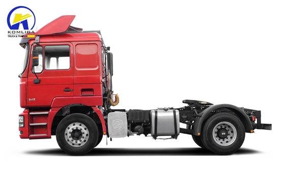 4X2 F3000 Shacman Tractor Truck avec un rapport de vitesse de 5,45 et un pétrolier en aluminium de 400 litres