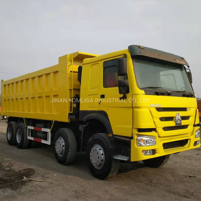 Camion Sino 12 roues Rhd LHD 50 tonnes d'occasion 8X4 Usé HOWO