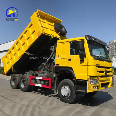375HP Sinotruk HOWO Vélosément utilisé camionneur à décharge à bascule lourde