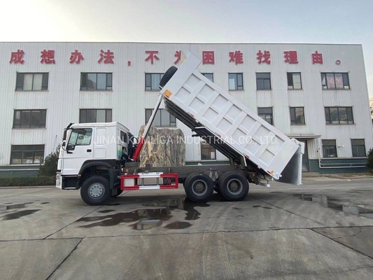 Truck de décharge à bascule 6X4 certifié DOT avec une capacité de 18 m3 et un style de levage avant