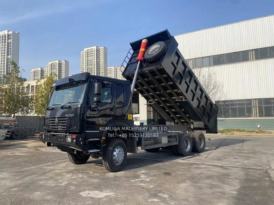 Personnalisation Sinotruk HOWO Hyva 6X6 Toutes les roues motrices camionneur à décharge avec système hydraulique Hyva