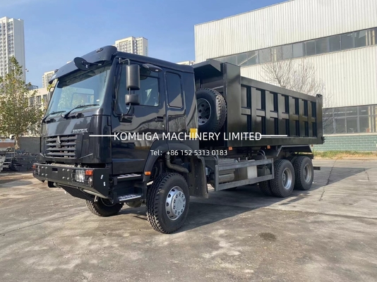 Personnalisation Sinotruk HOWO Hyva 6X6 Toutes les roues motrices camionneur à décharge avec système hydraulique Hyva