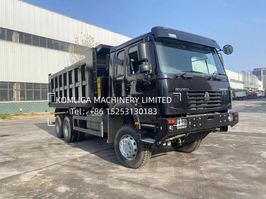 Personnalisation Sinotruk HOWO Hyva 6X6 Toutes les roues motrices camionneur à décharge avec système hydraulique Hyva