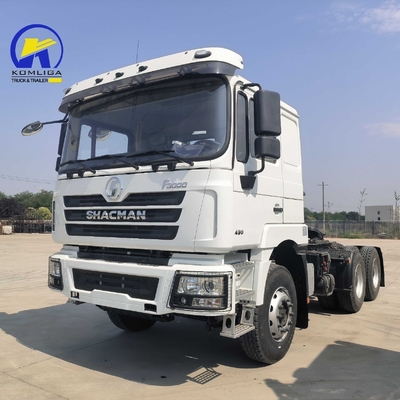 Capacité de chargement de 40 à 60 tonnes Direction Shacman F3000 6X4 Tracteur lourd tête de camion