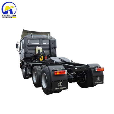 Shacman 6X4 F2000 camion tracteur avec 50 / 90 base de traction et 400L aluminium pétrolier