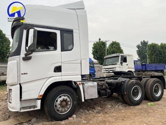 Homme 16 tonnes axe arrière deux étages réducteur Shacman tracteur camion tête pour remorque
