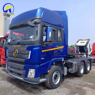 F3000 3 essieux Shacman Tête de tracteur à 351-450 chevaux Norme d'émission Euro 2