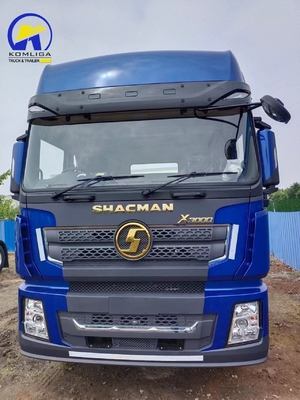 F3000 3 essieux Shacman Tête de tracteur à 351-450 chevaux Norme d'émission Euro 2