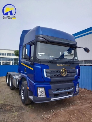 F3000 3 essieux Shacman Tête de tracteur à 351-450 chevaux Norme d'émission Euro 2